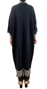 Cárdigan Blanco y Negro