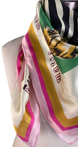 Pañuelo Seda Multicolor