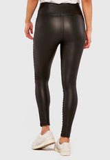 Calza Apricot Negro - Calce Ajustado