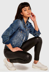 Calza Apricot Negro - Calce Ajustado