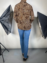 Blusa Animal Print Seda