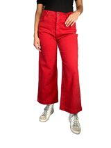 Pantalón Denim Rojo