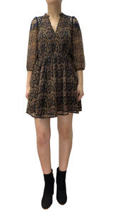 Vestido Fascia Snake