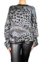 Sweater Cheetah Leopard Kenzo by Magma