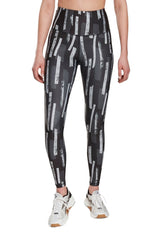 Calza Reebok MYT AOP Poly Tight Multicolor - Calce Ajustado