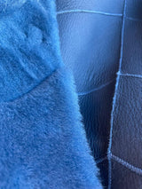 Abrigo Reversible Cuero Y Piel