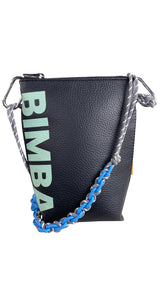 Bandolera Cuero Negro