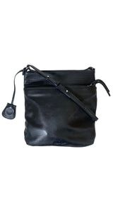 Bandolera Cuero Negro