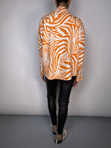 Sobrecamisa Cebra Naranja