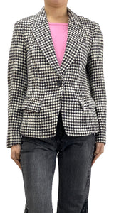 Blazer Vichy Tejido