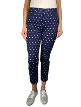 Pantalón Azul Estampado