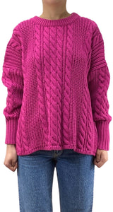 Sweater Rosado Tejido