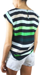 Blusa Rayas Multicolor