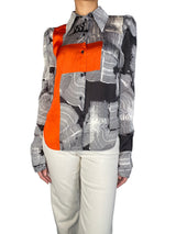 Blusa Estampado Asimétrico