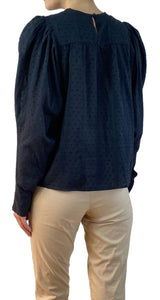 Blusa Mangas Aglobadas