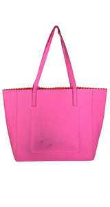 Bolso de Cuero Rosa