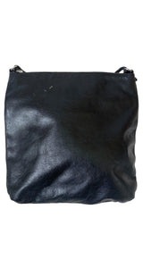 Bandolera Cuero Negro