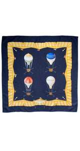 Pañuelo Seda Aerostatos