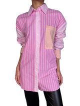 Blusa Rayas Oversize