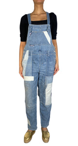 Jardinera Denim Patchwork