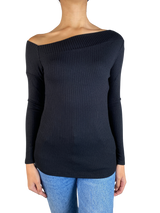 Sweater Rib Negro