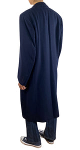 Abrigo Largo Azul Marino
