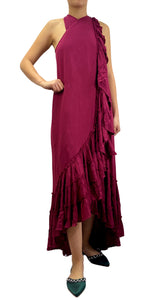 Vestido Maxi Burdeo