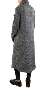 Abrigo Tejido Gris