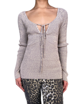 Sweater Rib Elasticado