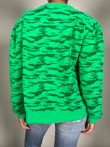 Sweater Jacquard Efecto Relieve