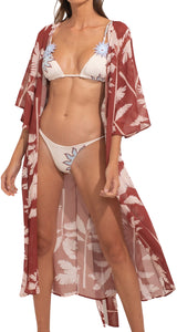 The Traveling Palms Kimono
