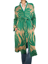 Cardigán Tejido con Relieve