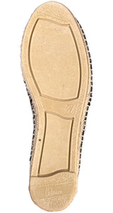 Alpargata Negra Brillos