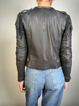 Chaqueta Cuero Flecos