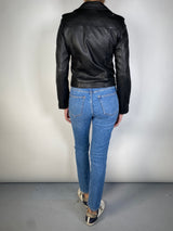 Chaqueta Balfern Gold Leather Biker