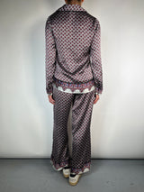 Set Blusa Y Pantalón Satinado