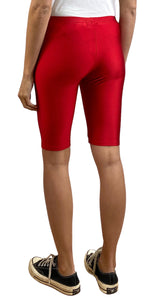 Short Biker Rojo