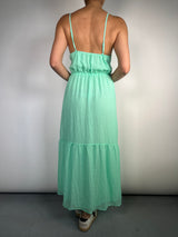 Vestido Verde Fluorescente