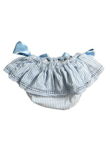 Cubre Pañal Blue&White Stripes