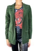 Blazer Velvet Verde