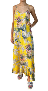 Vestido lino algodón