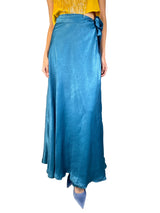 Falda Wrap Satinada
