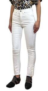 Jeans Straight High Rise Whity