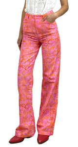 Pantalón Flores Estampada