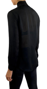 Blusa Seda Traslúcida