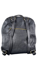 Mochila Negra Cuero Vegano