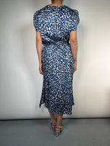 Vestido Leopard Satinado