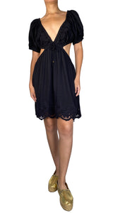 Vestido Negro Espalda Descubierta