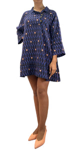 Vestido Estampado Seda