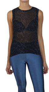 Sweater Negro Sin Mangas